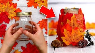 10 Fantastic Fall Themed Crafts To Make At Home [upl. by Nikolia]