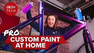 How To Custom Paint A Bike Like A Pro With Some Help From Fatcreations [upl. by Vivyanne360]