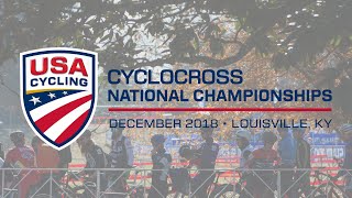 2018 USA Cycling Cyclocross National Championships 182  Sunday [upl. by Annirac]