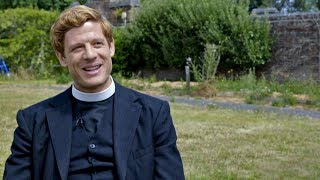 Grantchester Season 4 James Nortons Favorite Grantchester Memories [upl. by Ellehsar]