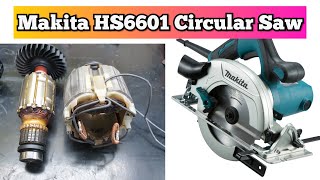 Makita HS 6601 Circular Saw Repair [upl. by Aehsat]