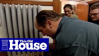 How to Maintain a Steam Radiator  This Old House [upl. by Eecats]