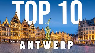 10 BEST Things To Do In Antwerp  Antwerp Travel Guide [upl. by Lenuahs]