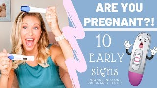 10 Unusual Pregnancy Signs amp Symptoms  Weird Pregnancy Symptoms [upl. by Dadirac]