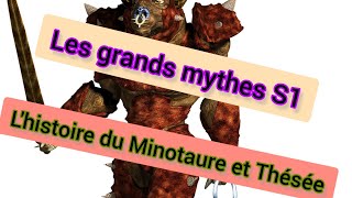 Les grands mythes S1 Le Minotaure et Thésée Histoire de la mythologie grecque [upl. by Towne]