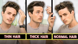 How to Style ALL Hair Types  From Thin Hair  Thick Hair [upl. by Prussian]