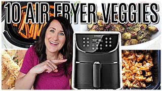 10 of THE BEST Air Fryer Vegetables  Will They ROAST Perfectly [upl. by Bonney]