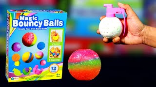 How to make Magic Bouncy Ball Experiment Kit [upl. by Atiraj533]