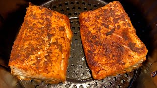 Air Fryer Salmon Recipe  How To Cook Fresh Salmon Fillets In The Air Fryer [upl. by Rehnberg]