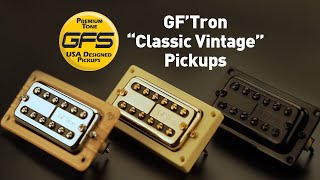 GFS GFTron Classic Vintage Alnico II Pickups  Fits FilterTron [upl. by Saiff]