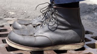 How to Resole My Red Wing Boots with TrentonHeath [upl. by Klinges]