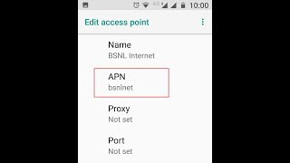 BSNL 4G APN Settings for Android [upl. by Kentigera53]