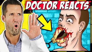 ER Doctor REACTS to WORST Punishments in History [upl. by Enyrhtak]