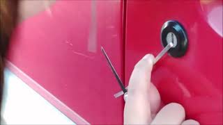 How to lockpick a car door [upl. by Ennayd]