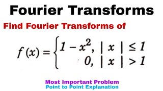 3 Fourier Transforms  Complete Concept and Problem2  Most Important Problem [upl. by Susy987]