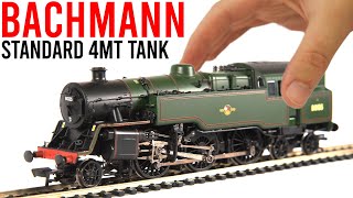 Bachmann Standard Class 4MT Tank Engine  Unboxing amp Review [upl. by Elletnohs762]