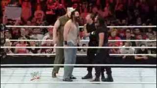 Brock Lesnar meets The Wyatt Family Royal Rumble 2016 [upl. by D'Arcy]