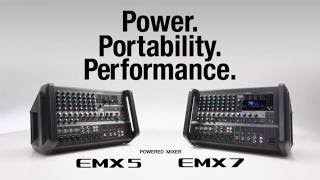 Yamaha Powered Mixer EMX7EMX5 [upl. by Enal]