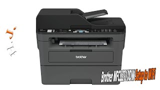 WiFi internet Setup Brother MFCL2710DW Laser AllInOne Printer [upl. by Havelock]