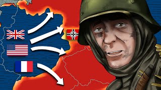 Downfall of Germany The Western Front 22  Animated History [upl. by Daj]