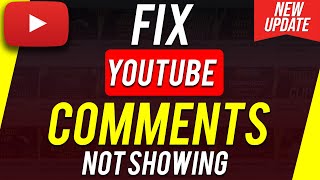 How to fix YouTube Not Showing Comments [upl. by Nibroc]