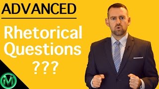 English Lesson  Rhetorical Questions [upl. by Timmie]