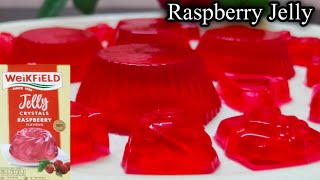 How to make jelly at home  Weikfield Raspberry Jelly crystals  Homemade Jelly Recipe [upl. by Nations]