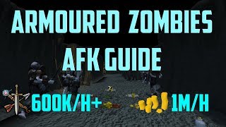 Runescape 3  Armoured Zombies AFK guide  600k XPh 1M GPh [upl. by Aphrodite]