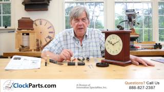 How to Replace a Clock Mechanism [upl. by Eiramac504]