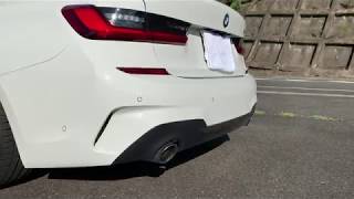 2019 BMW 320i M Sport G20 original exhaust sound [upl. by Eveineg987]