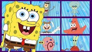 Spongebob  Finger Family Songs [upl. by Devlen]