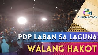 PDP LABAN RALLY SA LAGUNA DINUMOG [upl. by Alomeda]