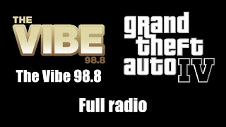 GTA IV GTA 4  The Vibe 988  Full radio [upl. by Ahseken]