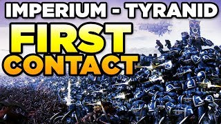 IMPERIUM  TYRANIDS FIRST CONTACT amp The Battle of Macragge  WARHAMMER 40000 Lore  History [upl. by Star]