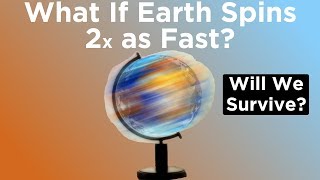 What If Earth Started Spinning Twice as Fast Right Now [upl. by Boothe]