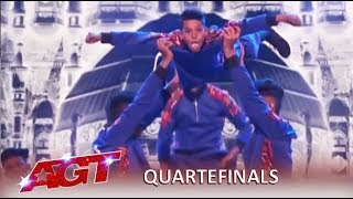 V Unbeatable Indian Dance Group SHOCKS America Again  Americas Got Talent [upl. by Reedy]