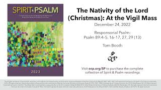 Spirit amp Psalm  Christmas Vigil Mass 2022  Year A  Psalm 89  Booth [upl. by Loredo]