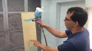 HVLP Spray Gun Basics How To setup [upl. by Lettig]