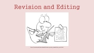 Revision and Editing [upl. by Arria]