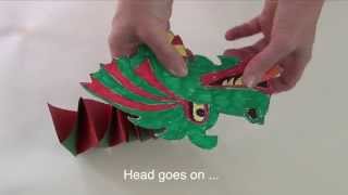 How to make a Chinese dragon [upl. by Ellerd979]