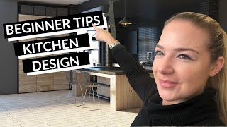 How to design a small kitchen layout  10x10 kitchen BEST BEGINNER TIPS [upl. by Sterrett55]