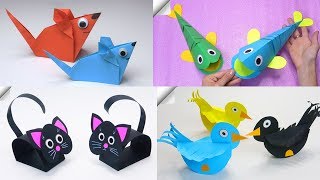 11 DIY paper crafts  Paper toys [upl. by Lain]