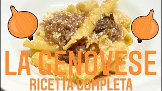 🧅La Genovese🧅 Ricetta completa [upl. by Eatnohs]