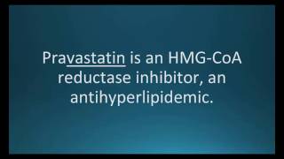 PRAVASTATIN 10 MG 20 MG 40 MG Dosage and Side Effects [upl. by Osrock]