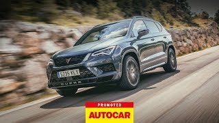 Sponsored Cupra Ateca driven  Autocar [upl. by Bealle53]