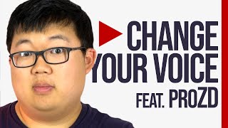 Voice Actor Shares Secrets To Changing Your Voice ft ProZD [upl. by Ellehsem]