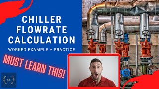 Chiller Flow Rate Calculation  HVAC Design Training  Must Learn this [upl. by Nanci992]