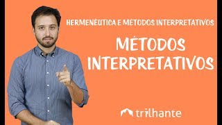 Hermenêutica e Métodos Interpretativos  Métodos Interpretativos [upl. by Udelle]