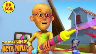 Motu Patlu Funniest Moments [upl. by Birchard]