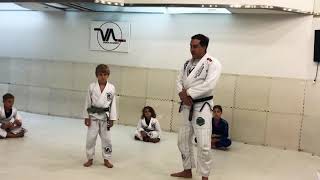 7 years old kid received BJJ Black Belt [upl. by Venable]